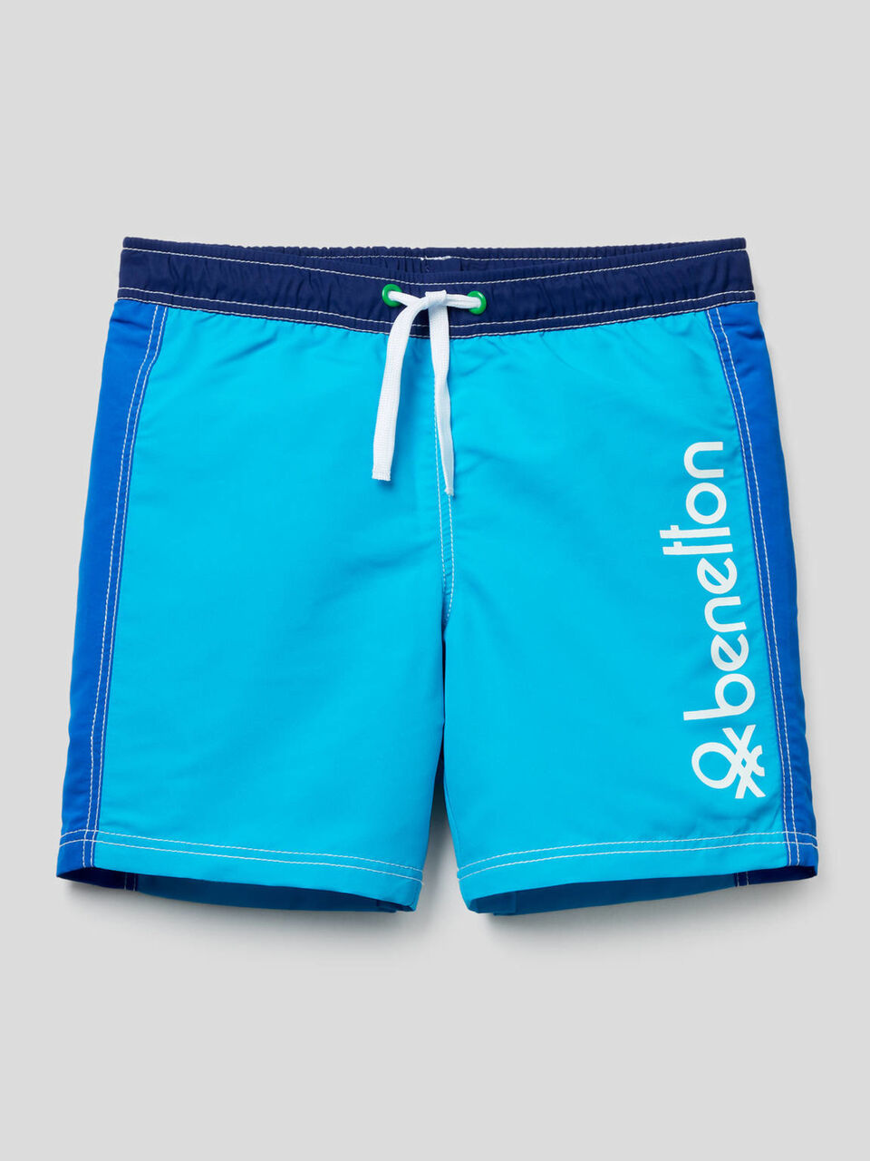 Boxer de bain avec empiècements de couleur contrastée image number 1