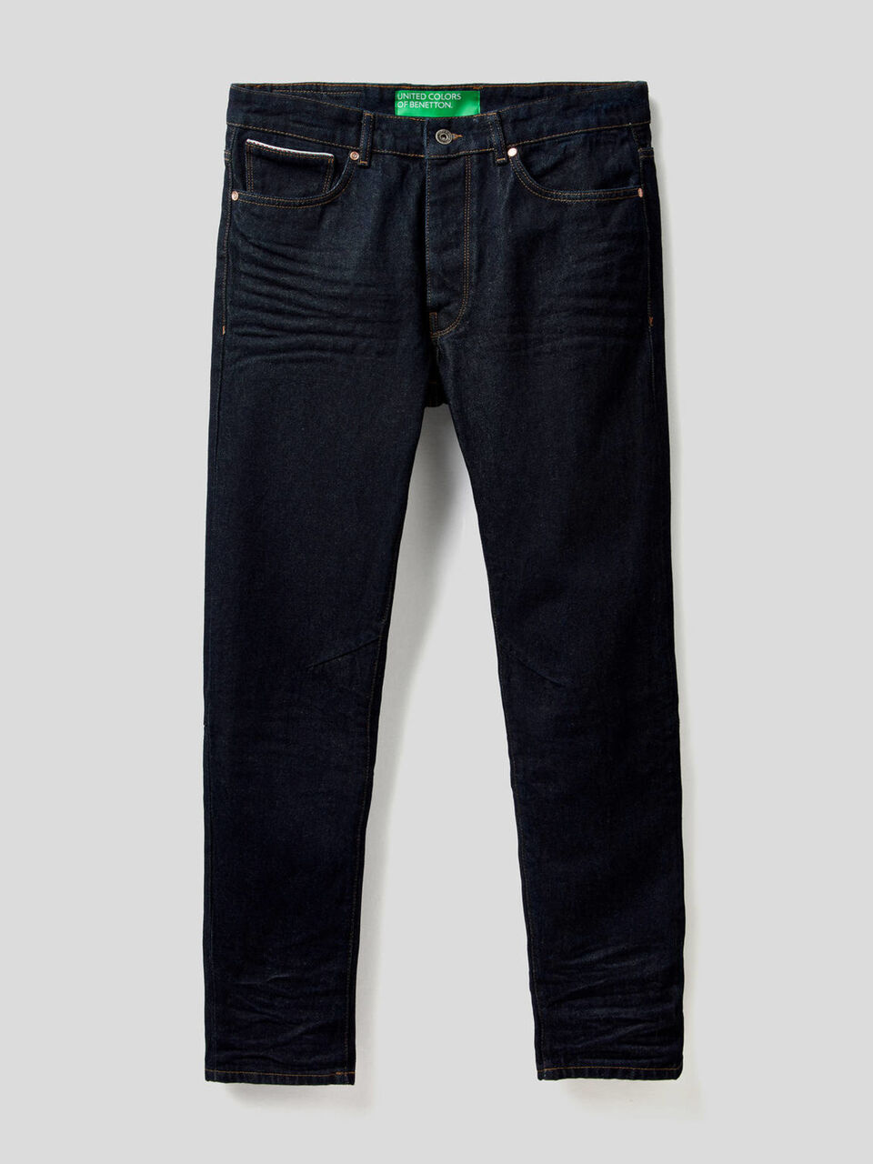 Jeans cinq poches en denim 100% coton image number 1