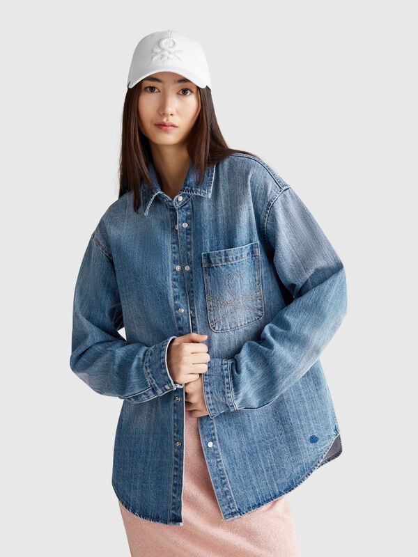 Chemise en jean Femme