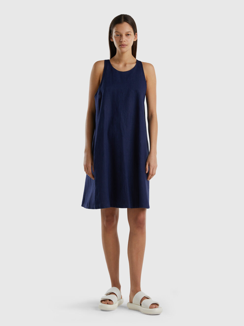 Vestito shop nero benetton