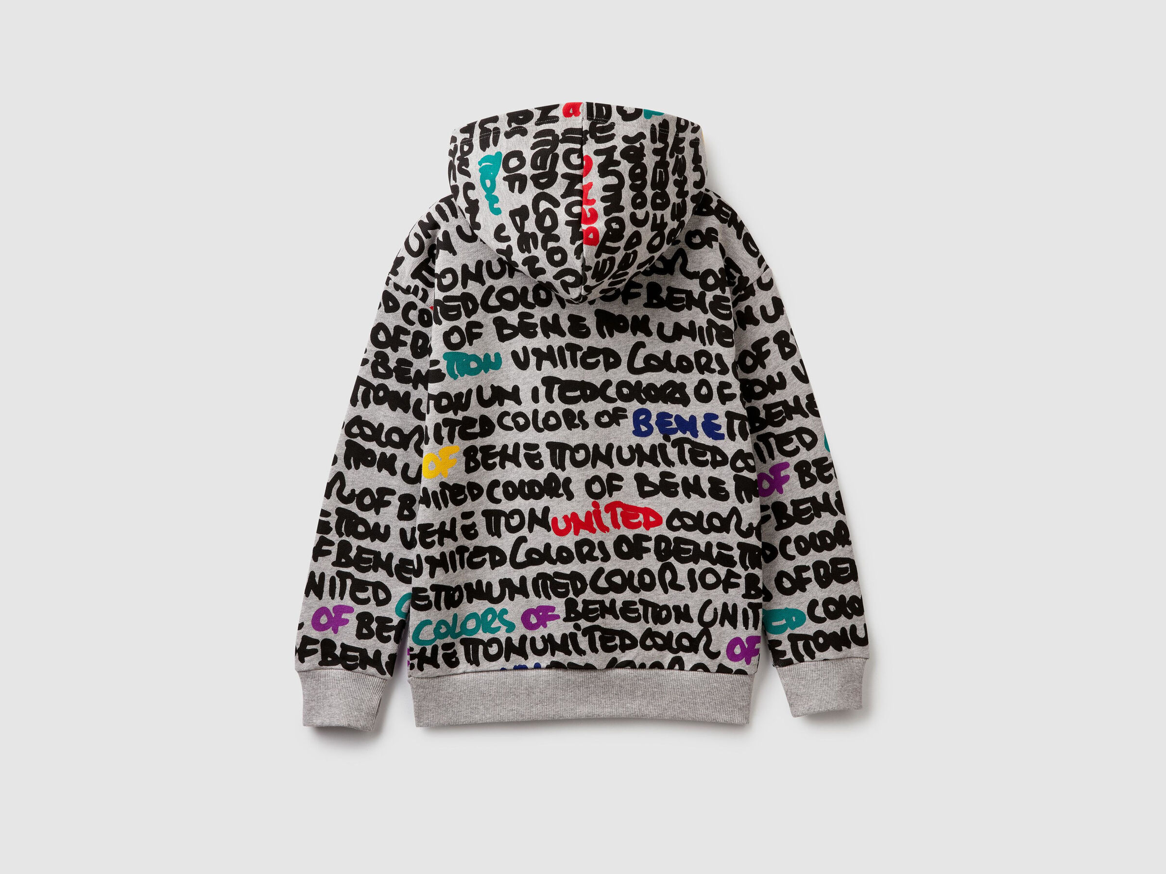 Sweatshirt mit All-over-Print in Form von Schriftzügen image number null