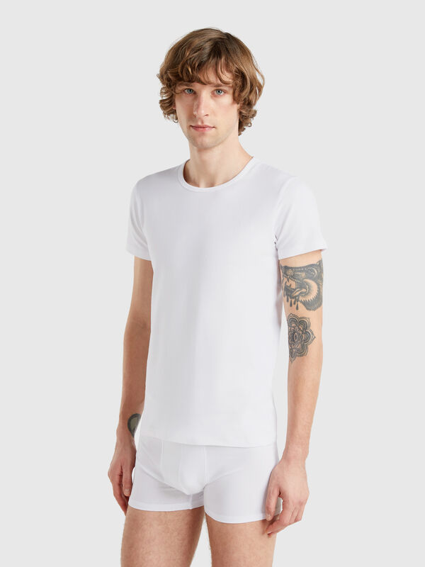 T-Shirt aus Stretch-Bio-Baumwolle Herren