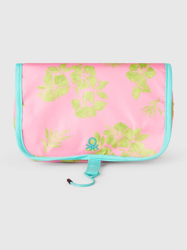 Beauty case a fiori Donna