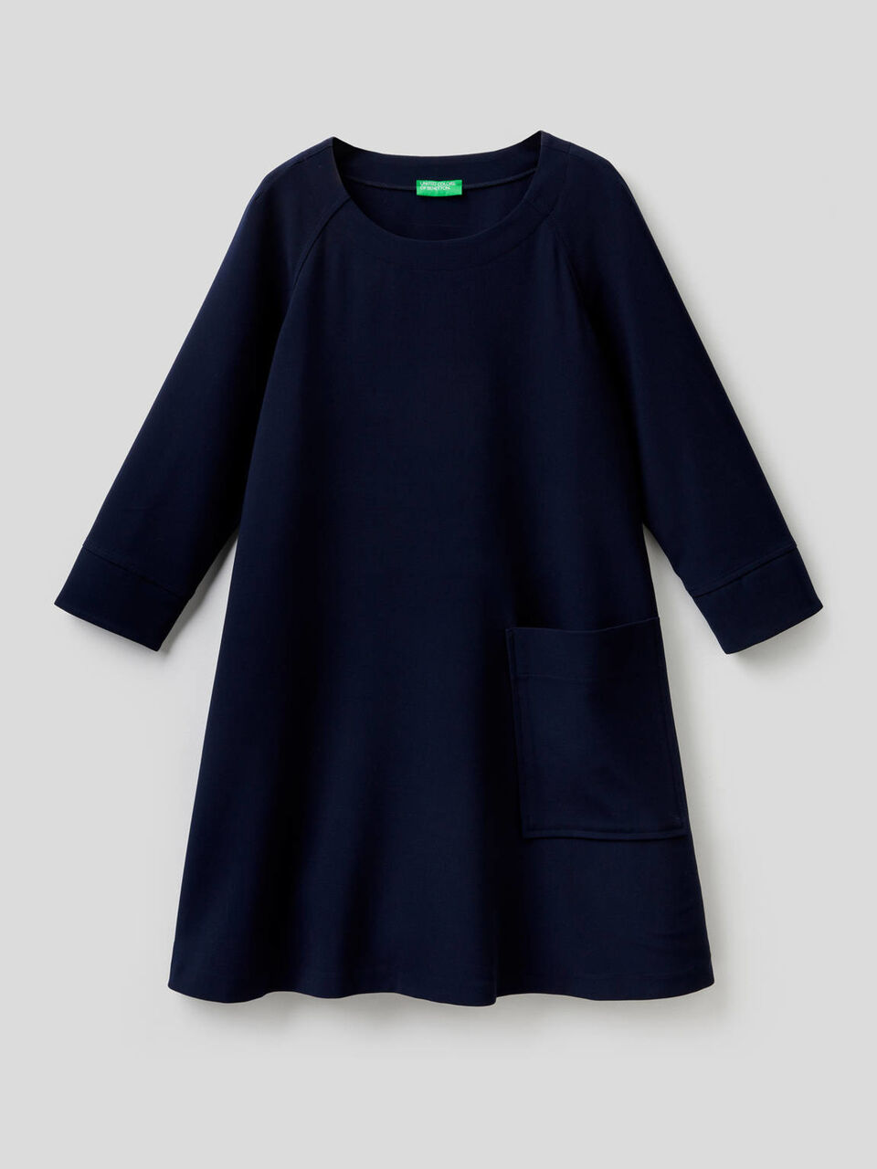 Flared dress with maxi pocket image number 1