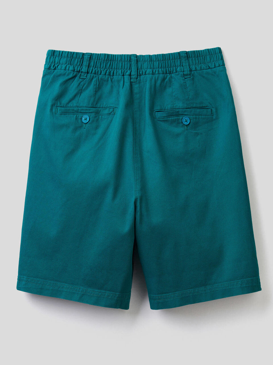 Bermuda tinta unita in cotone stretch image number 2