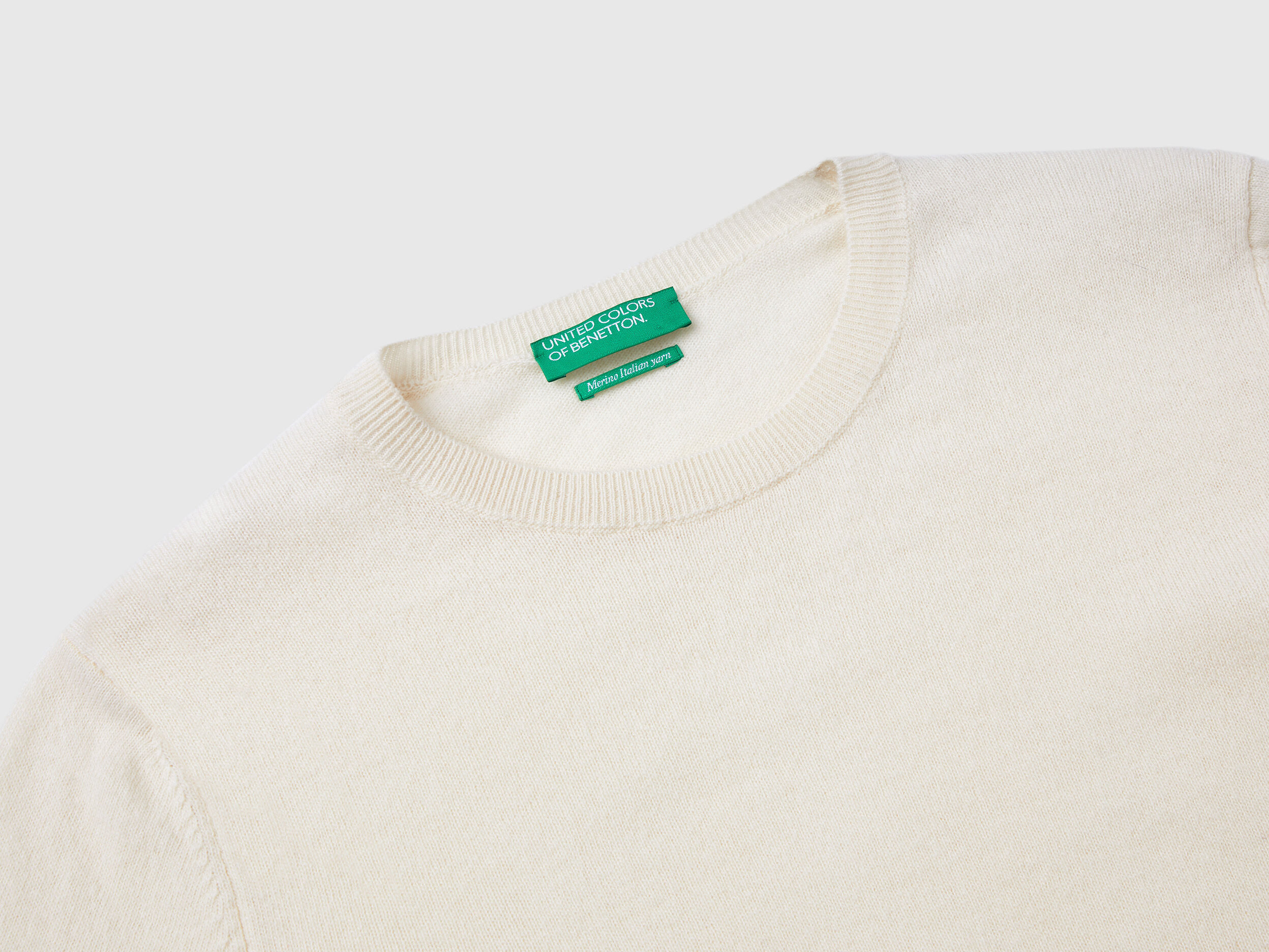 Maglia girocollo benetton on sale