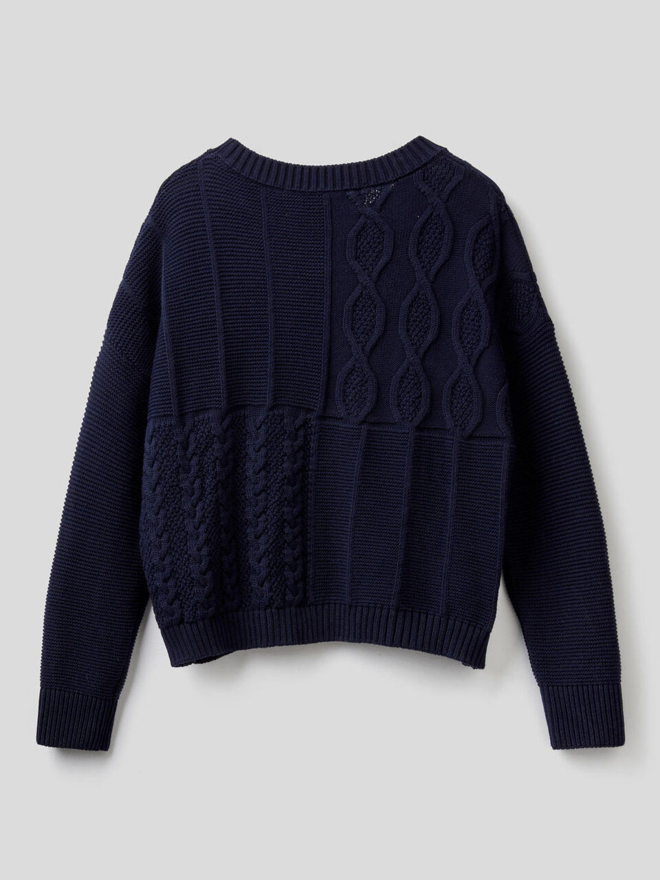 Pull texturé en 100% coton image number 2