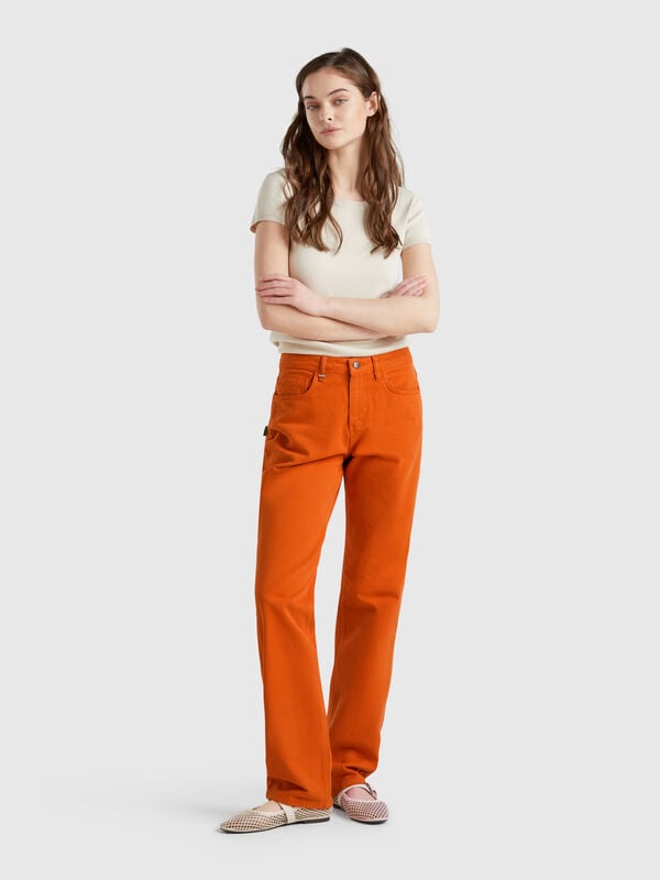 Jean droit Femme