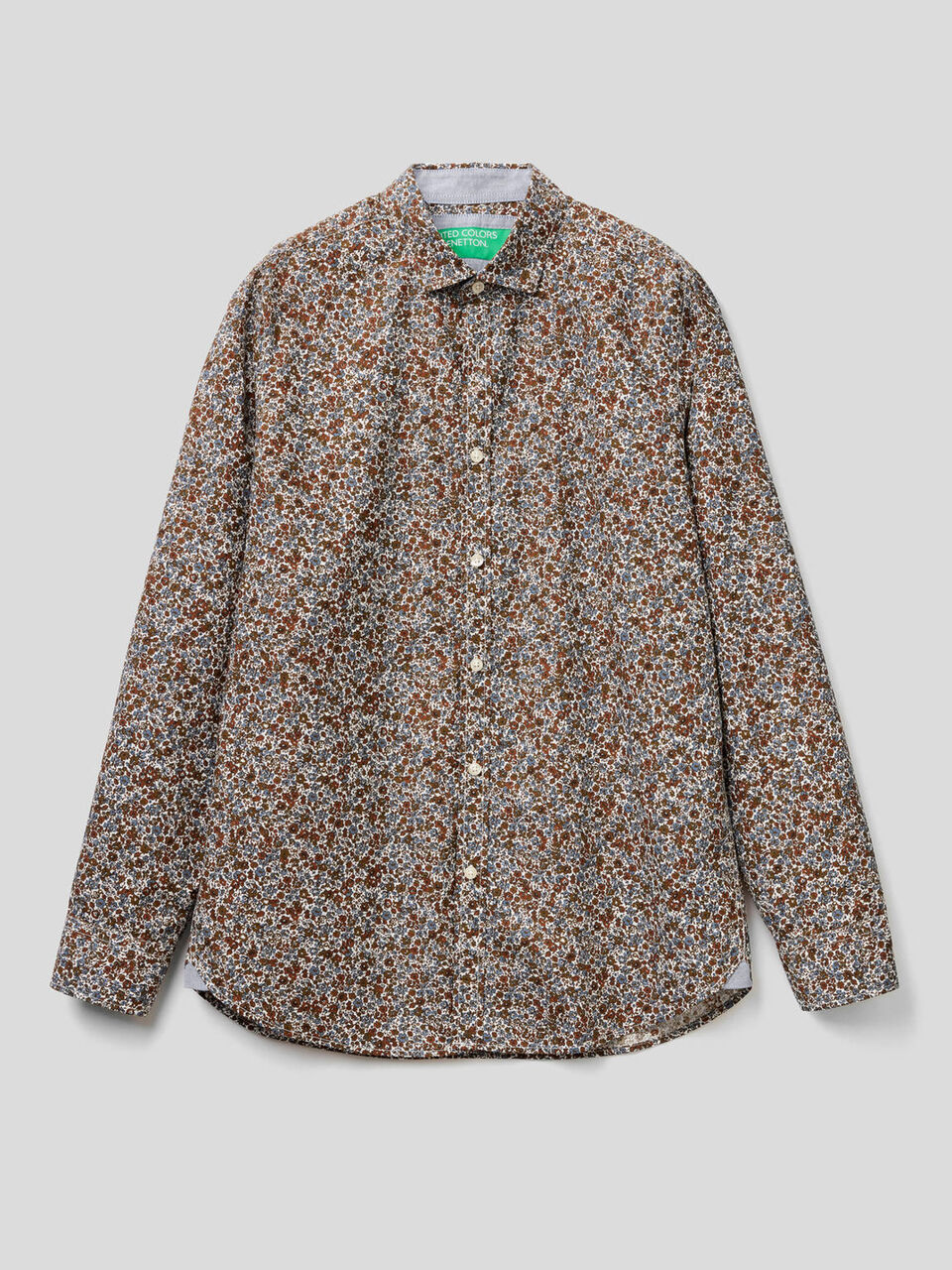 Chemise coupe slim imprimé fantaisie image number 1