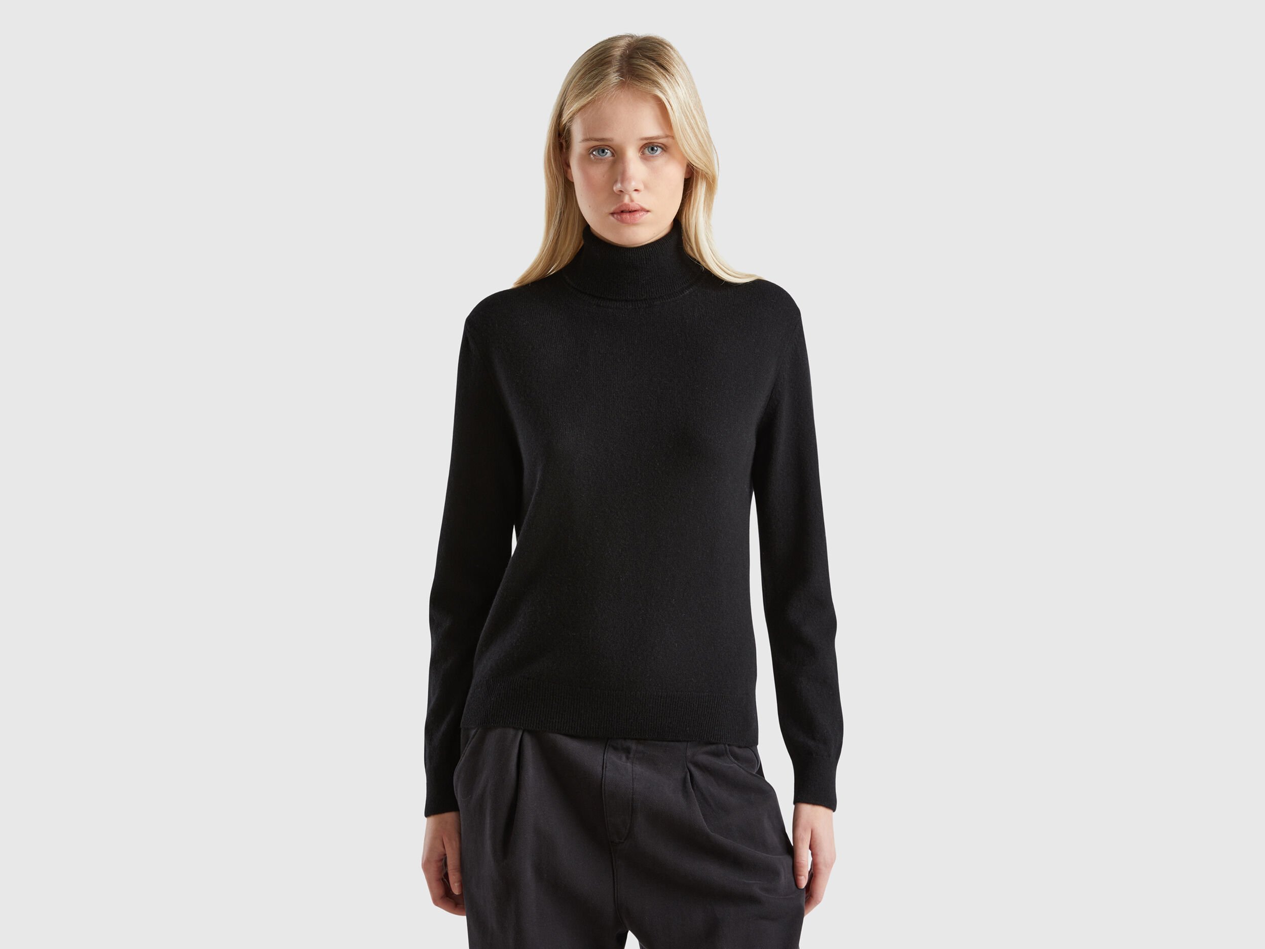 Pulls Col Montant Femme Nouvelle Collection 2024 Benetton