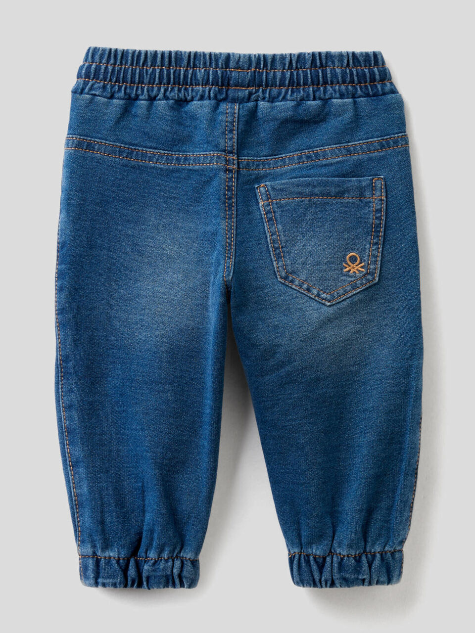 Denim look sweatpants image number 2
