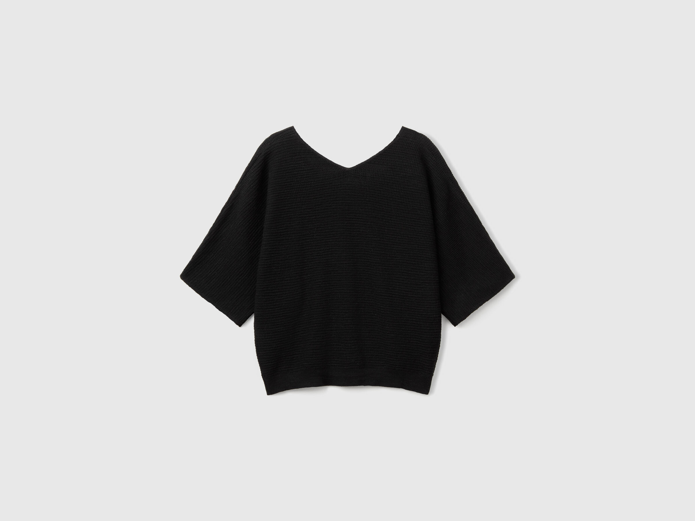 MAGLIA SCOLLO V M/M Donna image number 4