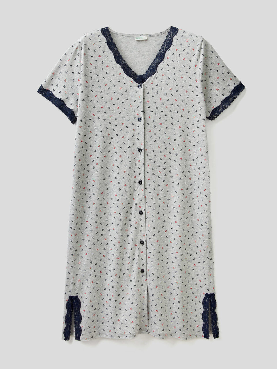 Camicia da notte con pizzo image number 1