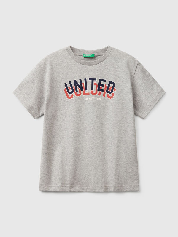 Kurzarm-T-Shirt aus 100% Baumwolle Jungen