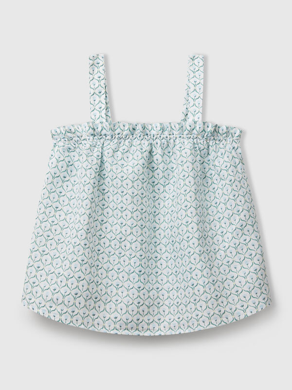 Top a fiori Bambina