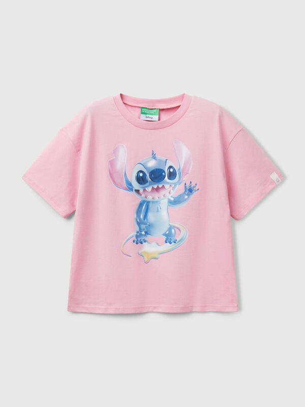 Lilo &amp; Stitch - T-shirt coupe boxy Filles