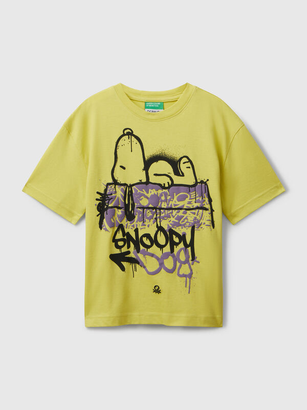 T-shrit stampa graffiti ©Peanuts  Bambino