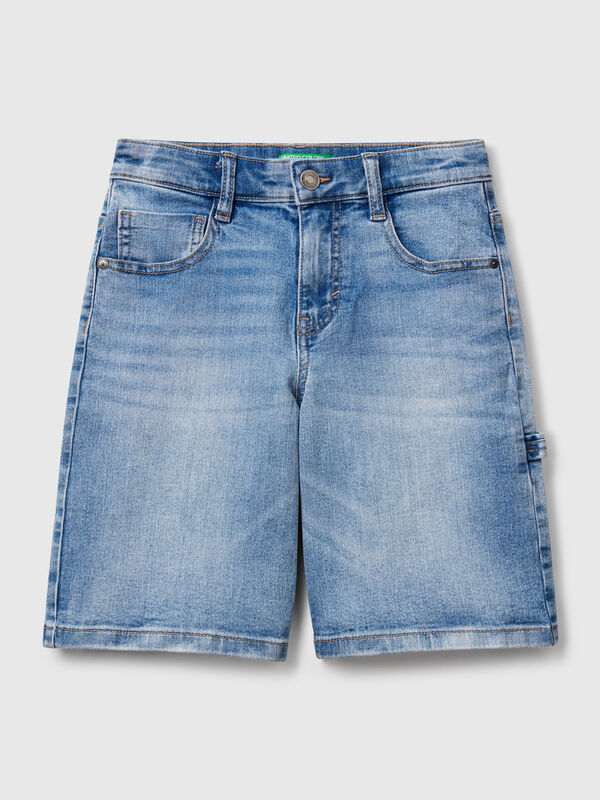 Bermuda di jeans straight fit Bambino