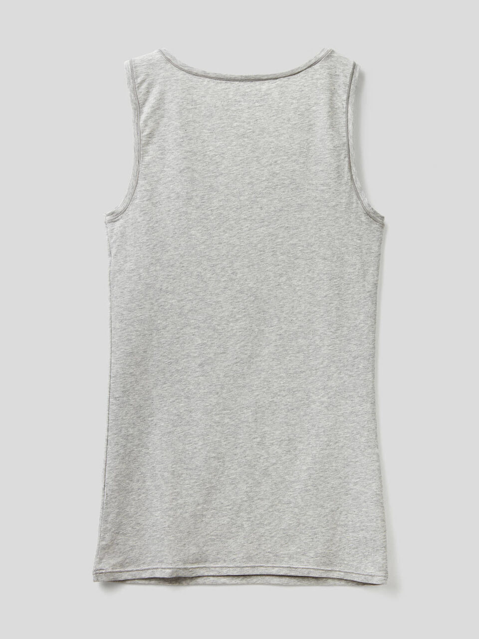 Tank top in super stretch organic cotton image number 2