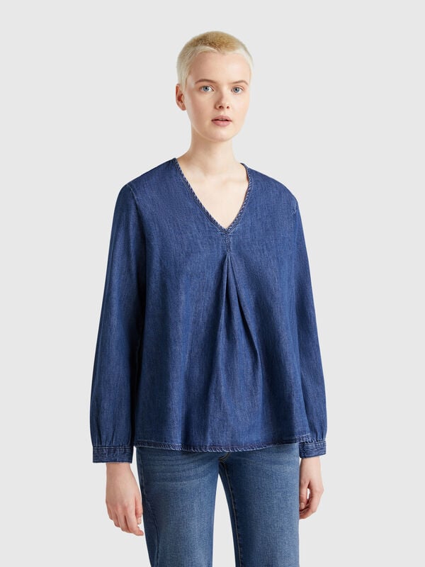 Denim blouse Women