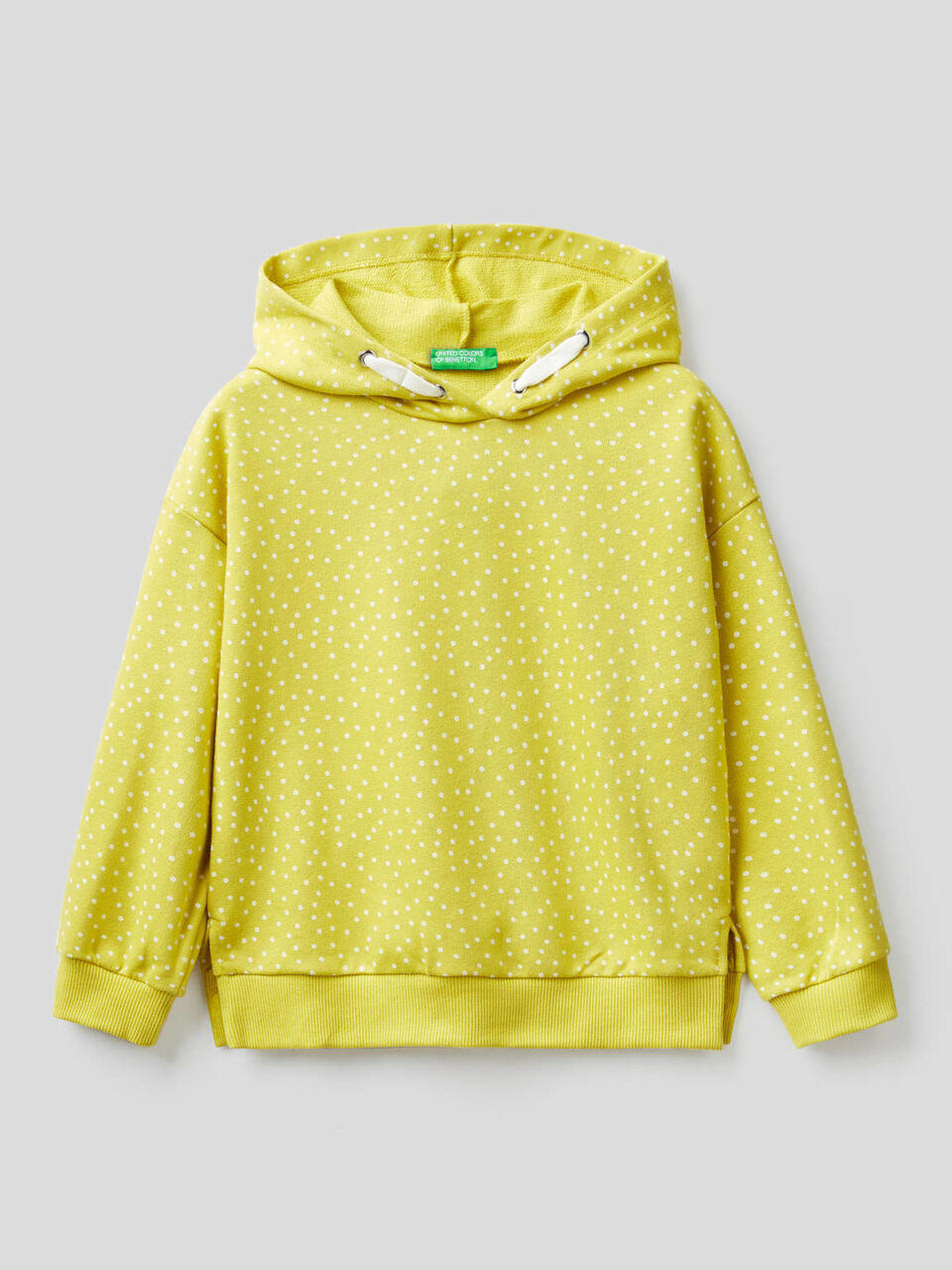 Gemustertes Sweatshirt mit Kapuze image number 1