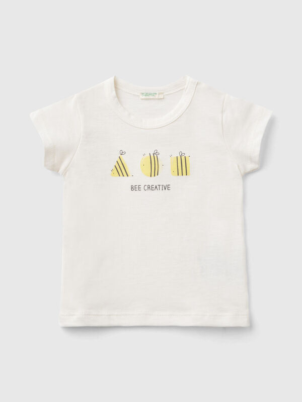 T-shirt manica corta 100% cotone bio Baby
