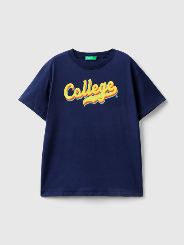 Shirt mit Neonfarben-Details Jungen