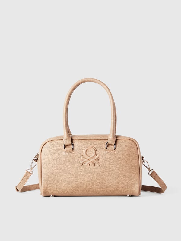 Handtasche aus beschichtetem Stoff Damen