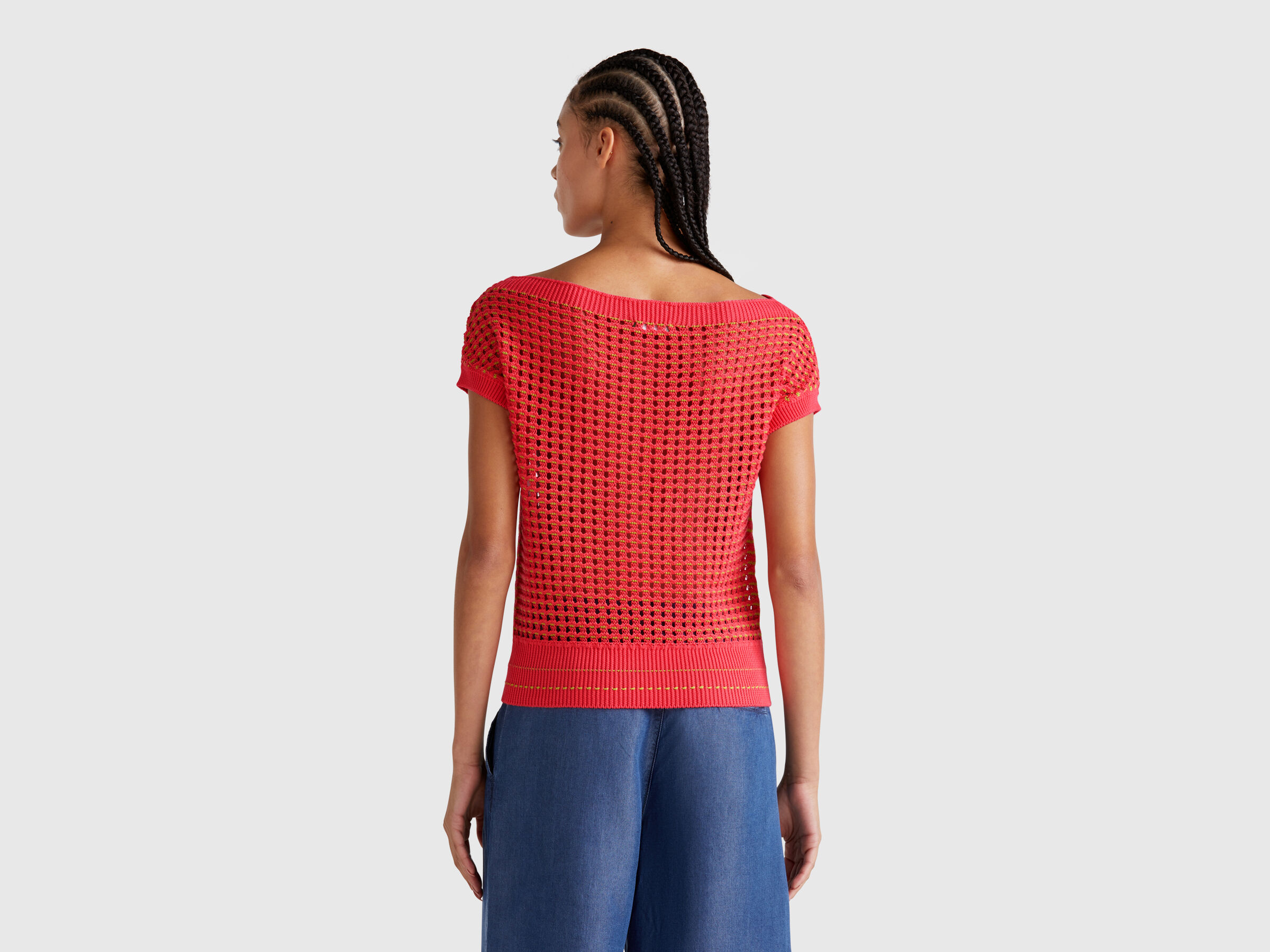 BOAT-NECK SWEATER. Femme image number 1