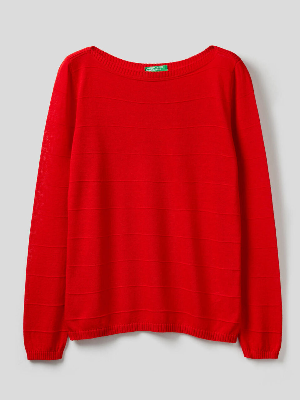 Pull avec encolure bateau image number 1