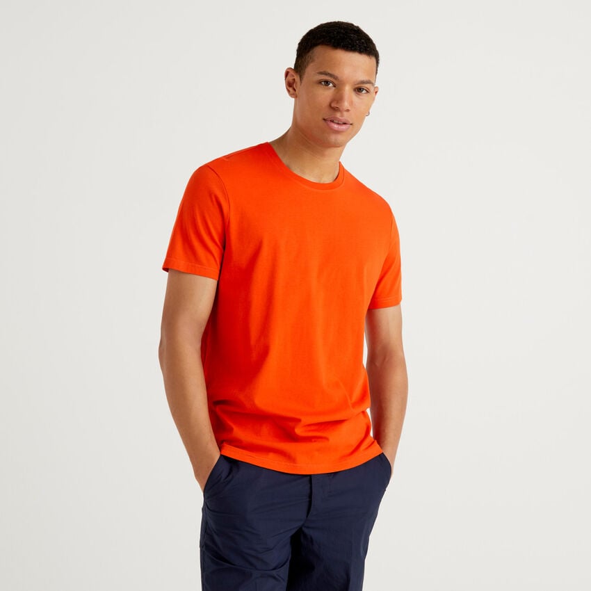 T-shirt arancione