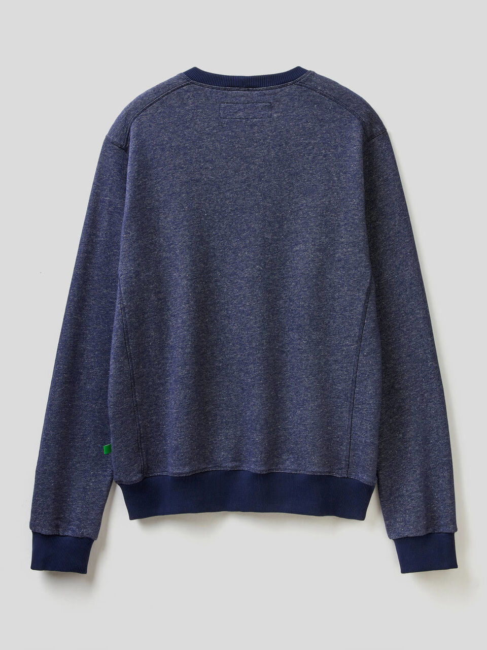 Sweat col rond effet denim image number 2