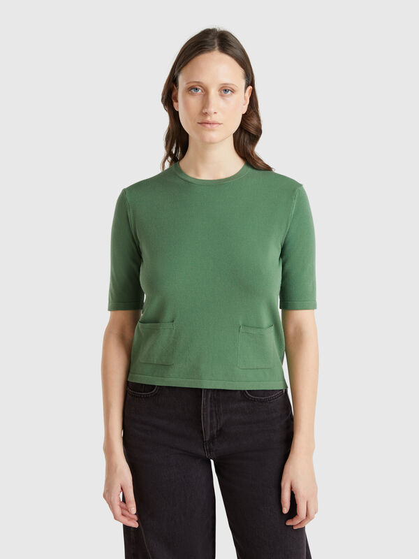 Short sleeve sweater Women