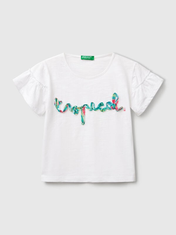 T-shirt with applique Junior Girl