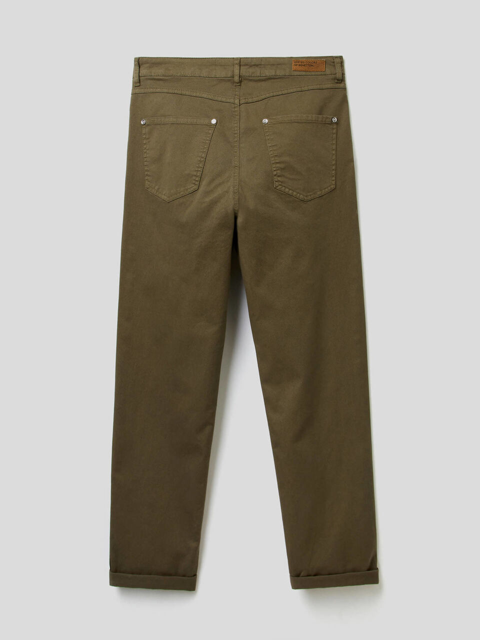 Boyfriend trousers in stretch cotton image number 2