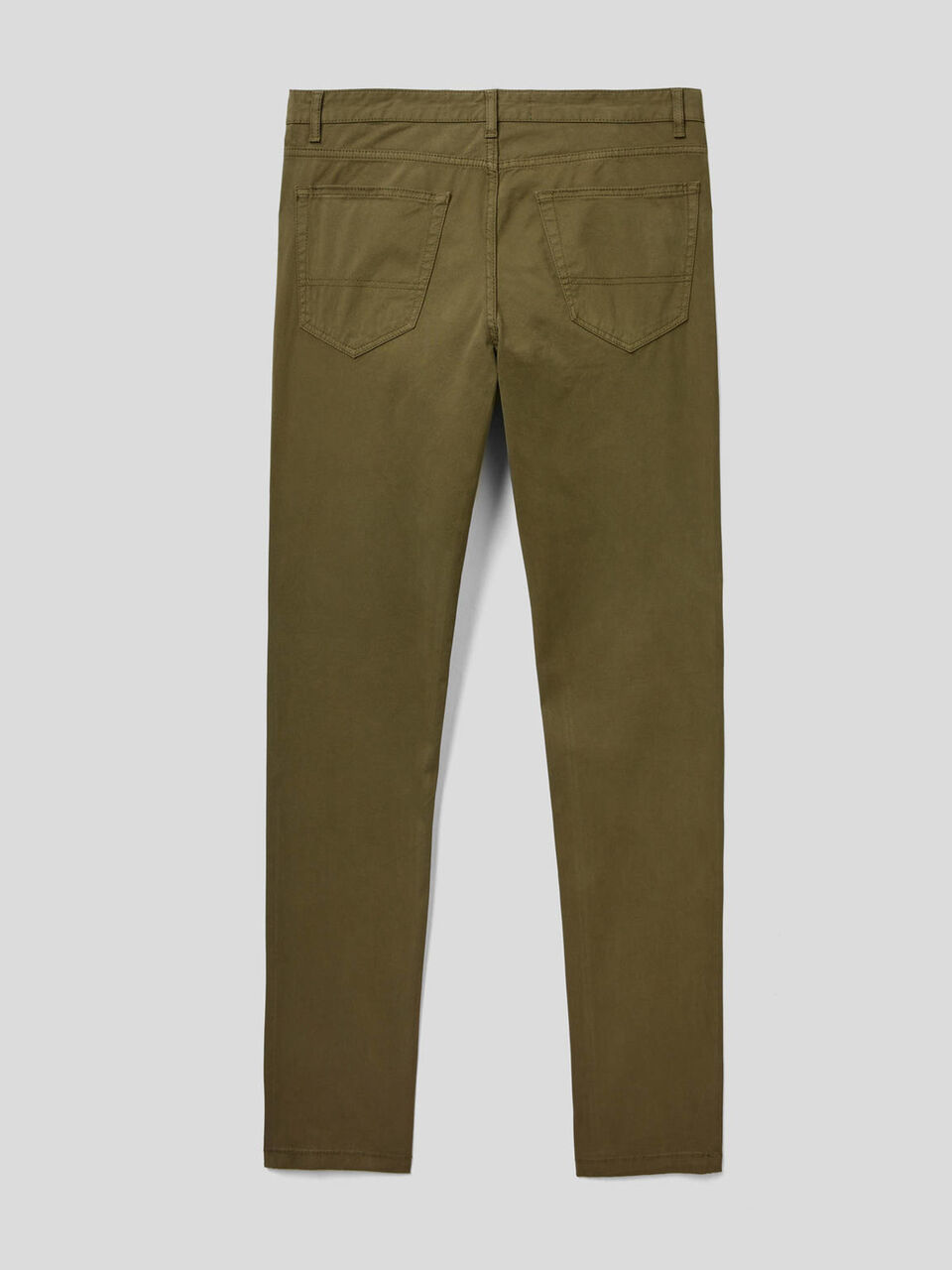 Pantalon cinq poches en coton stretch image number 2