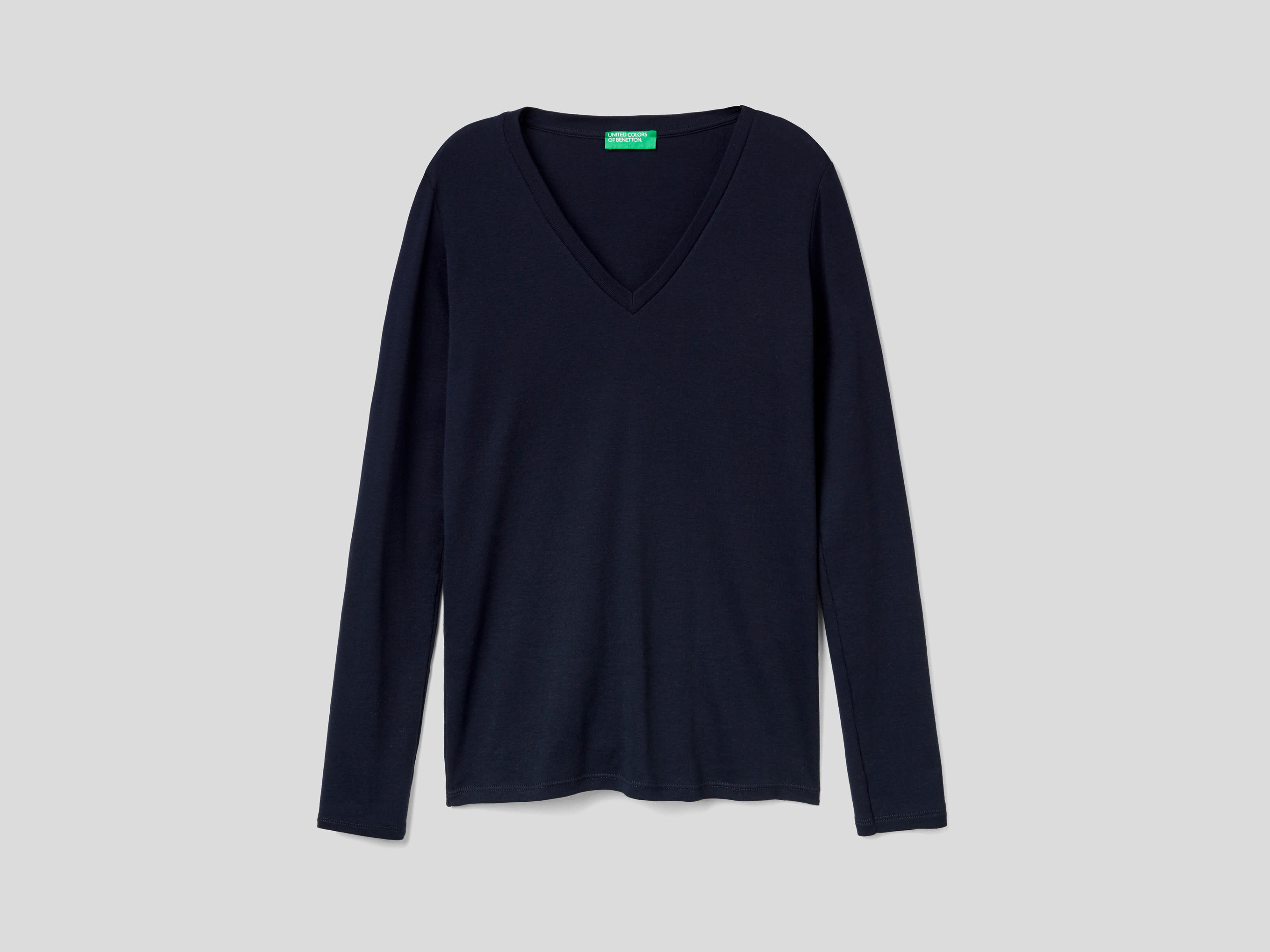 Benetton maglie cotone manica lunga online