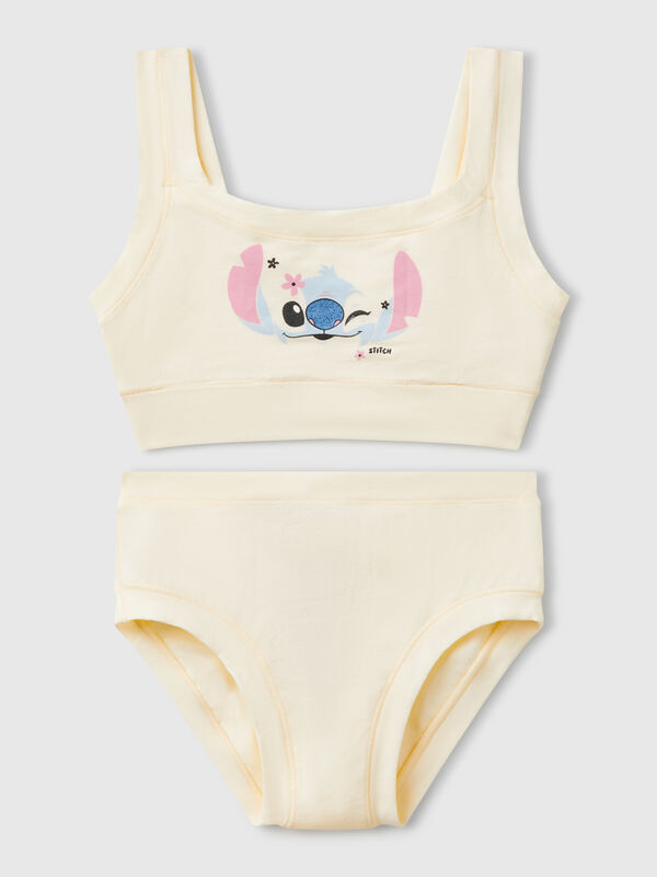 Completo top e slip Lilo & Stitch ©Disney Bambina