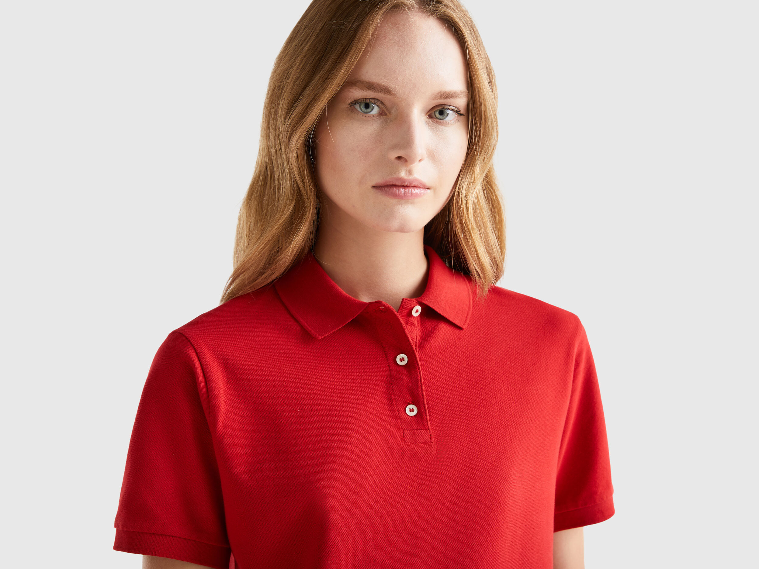 Benetton polo femme sales