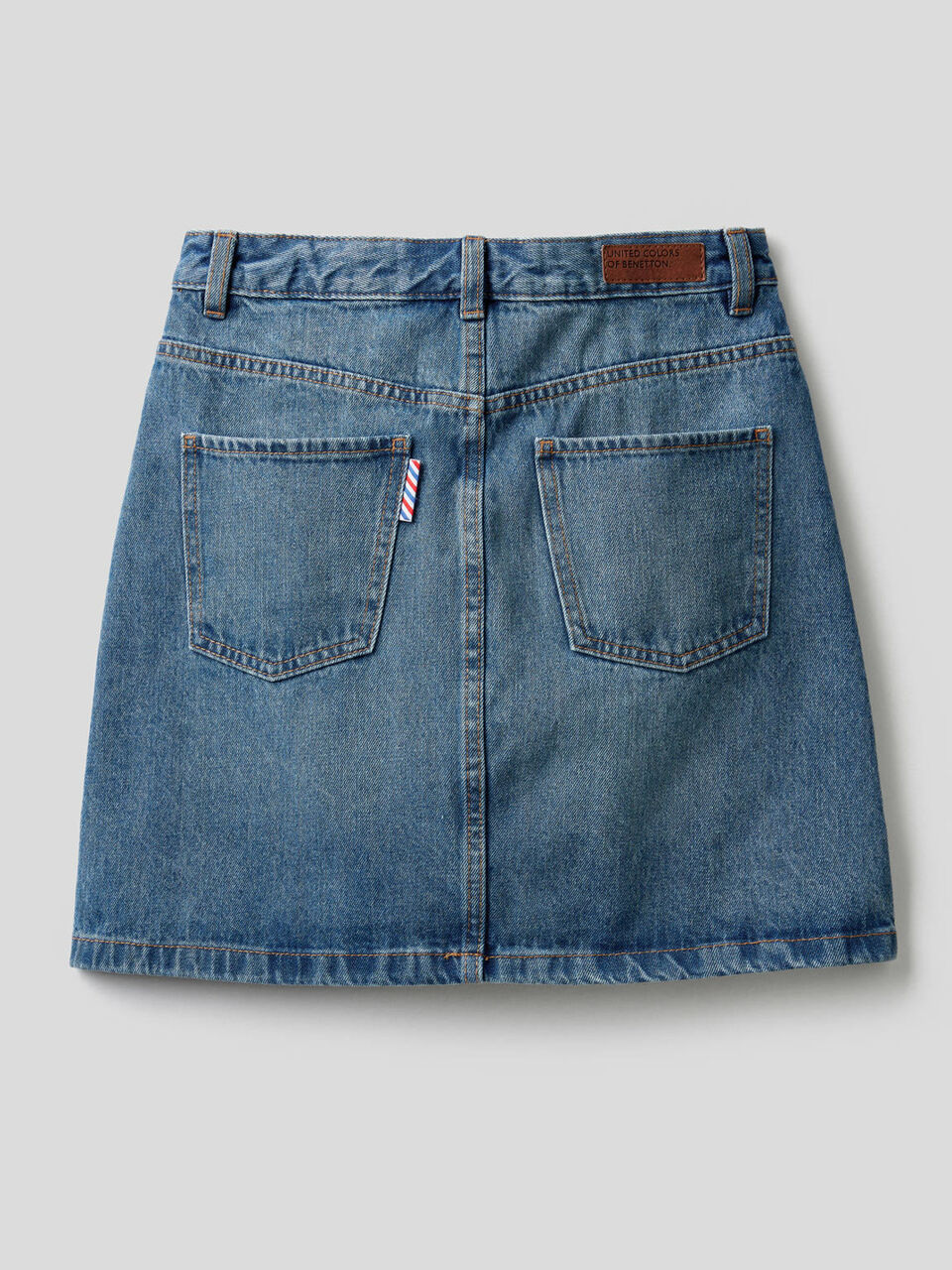 Minirock in Jeans aus 100% Baumwolle image number 2
