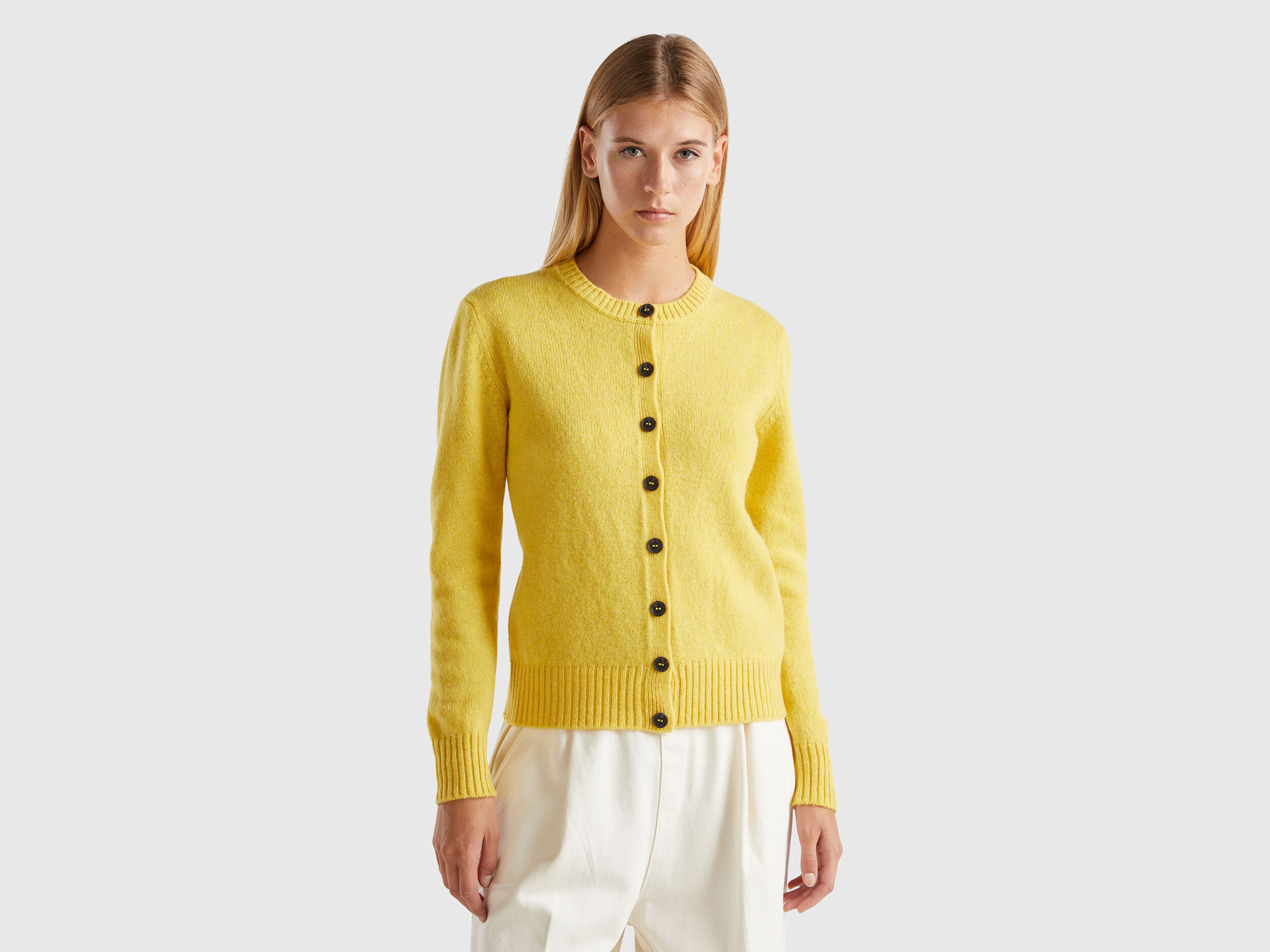 Cardigan Donna Lungo Corto In Lana in Cotote o Cashmere