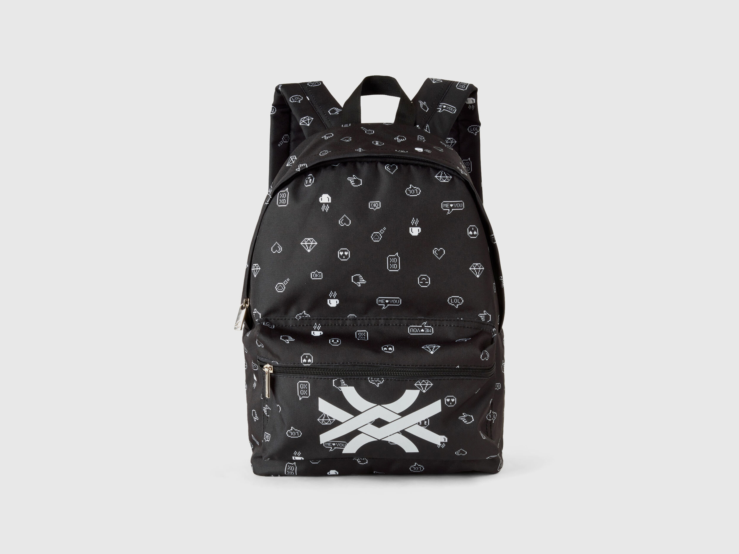 Zaino benetton hotsell nero