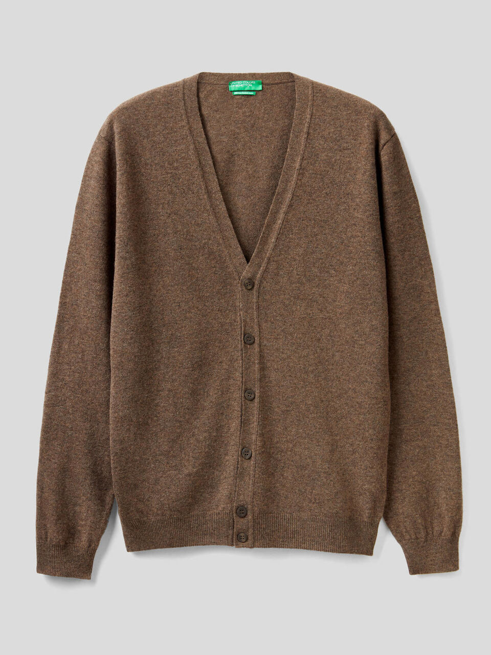 100% Merino wool cardigan image number 1