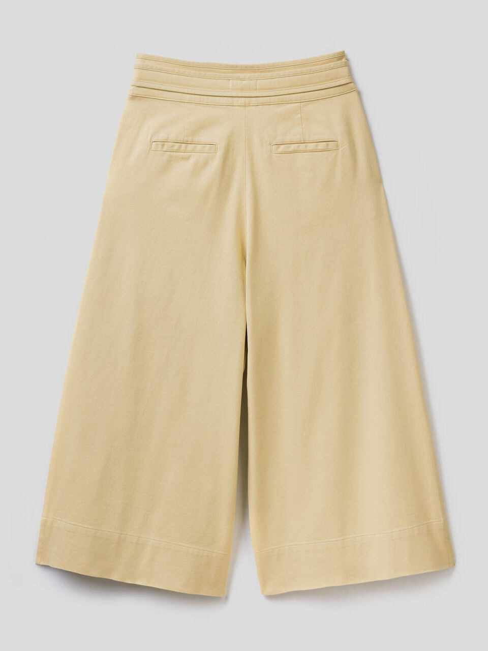 Cropped wide leg trousers image number 2