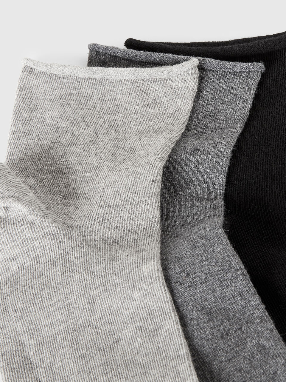 KNITTED SOCKS 3 PAIR Femme image number null