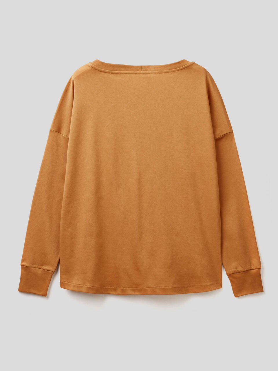 Long sleeve 100% cotton t-shirt image number 2