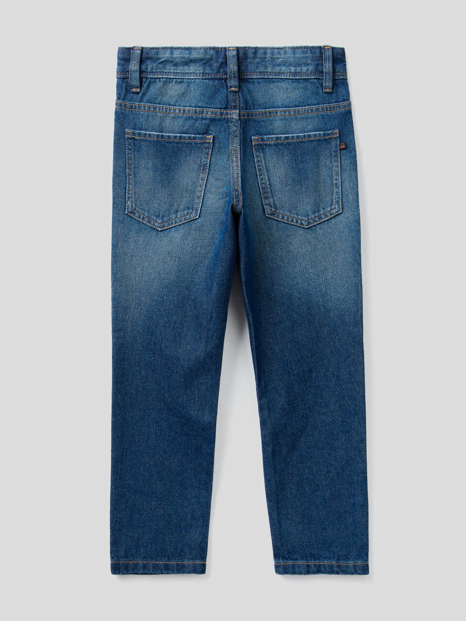 Straight-Leg-Jeans in 100% Baumwolle image number 2