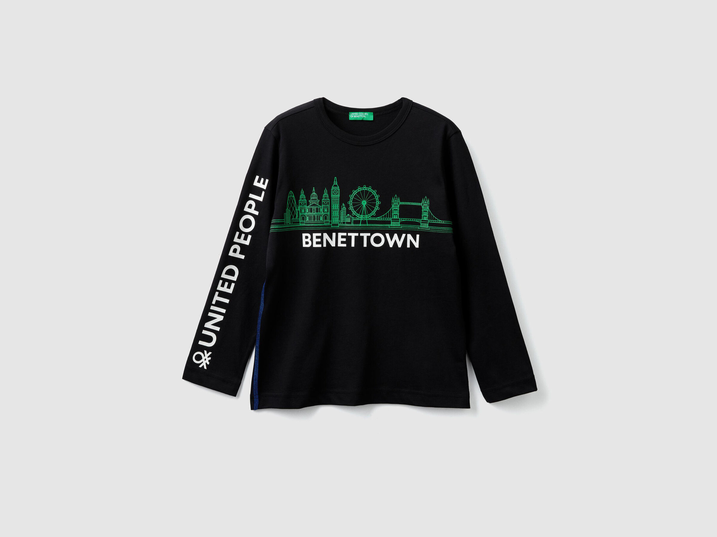 T-Shirt mit Print "Benettown" image number null
