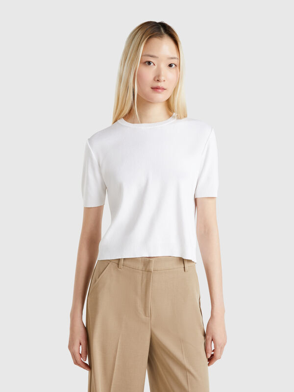 Maglia manica corta 100% cotone Donna