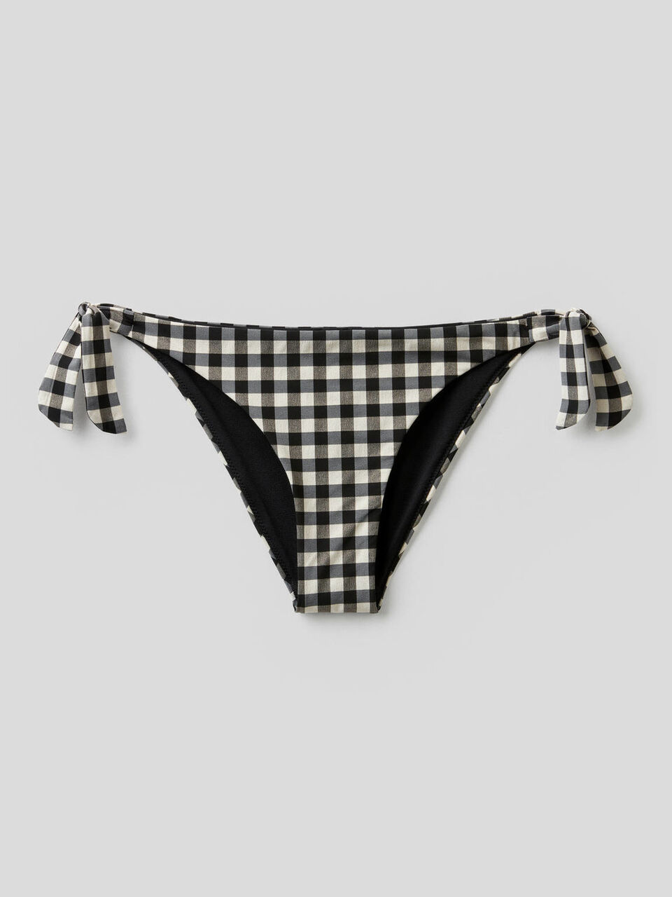 Vichy-Slip mit Maschen image number 1